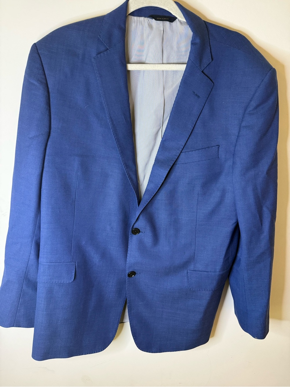 Brooks Brothers Royal Blue Two-Button Sport Coat